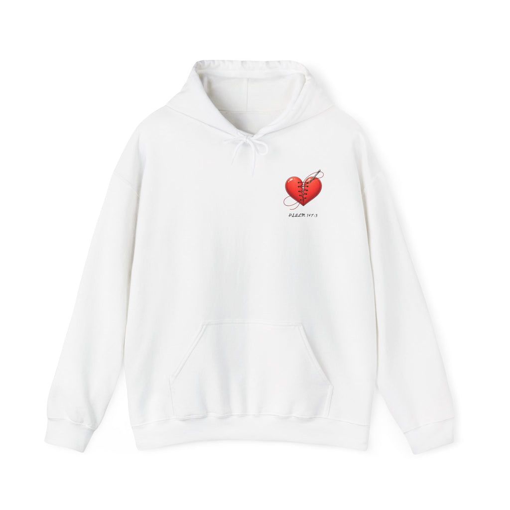 He Heals the Brokenhearted Hoodie