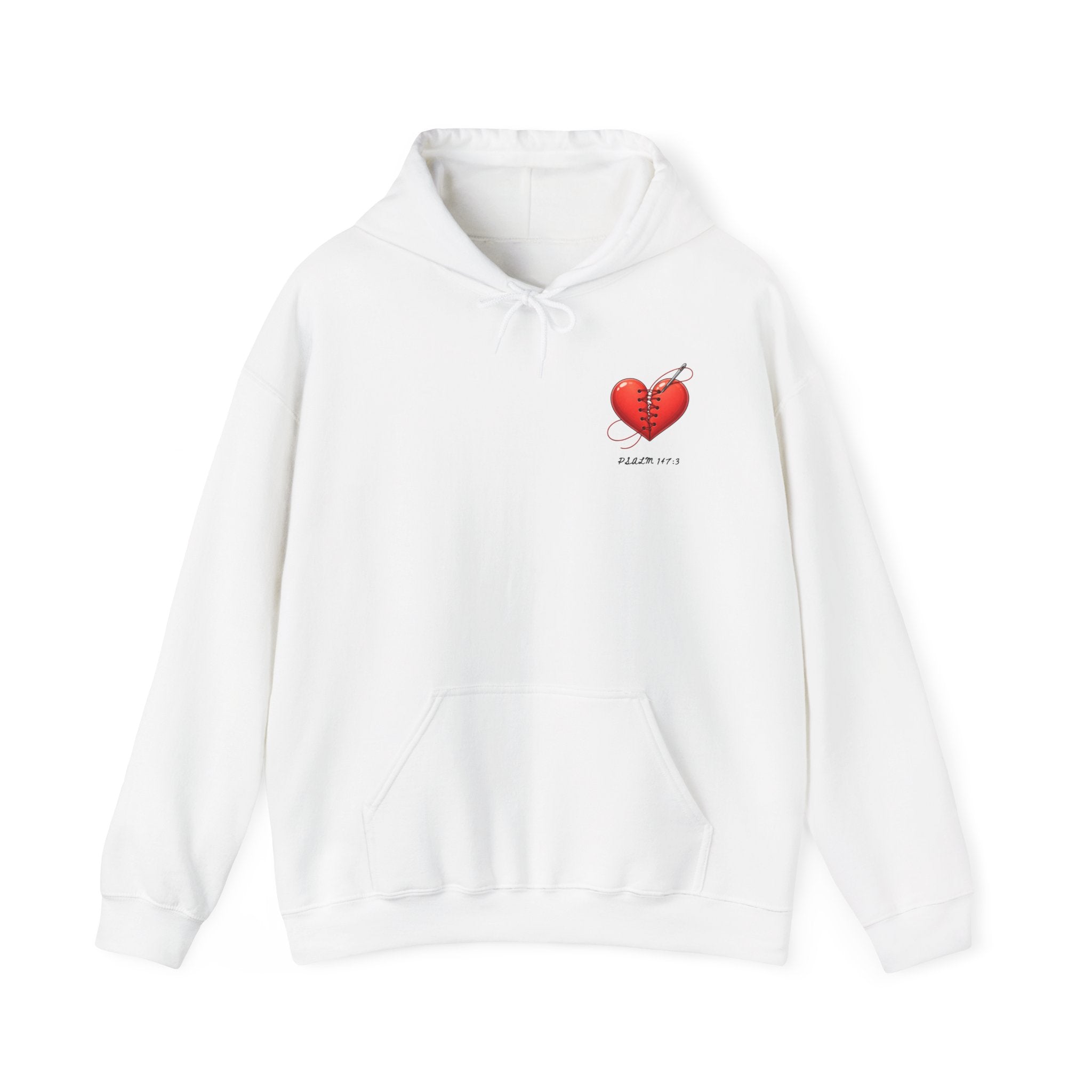 He Heals the Brokenhearted Hoodie
