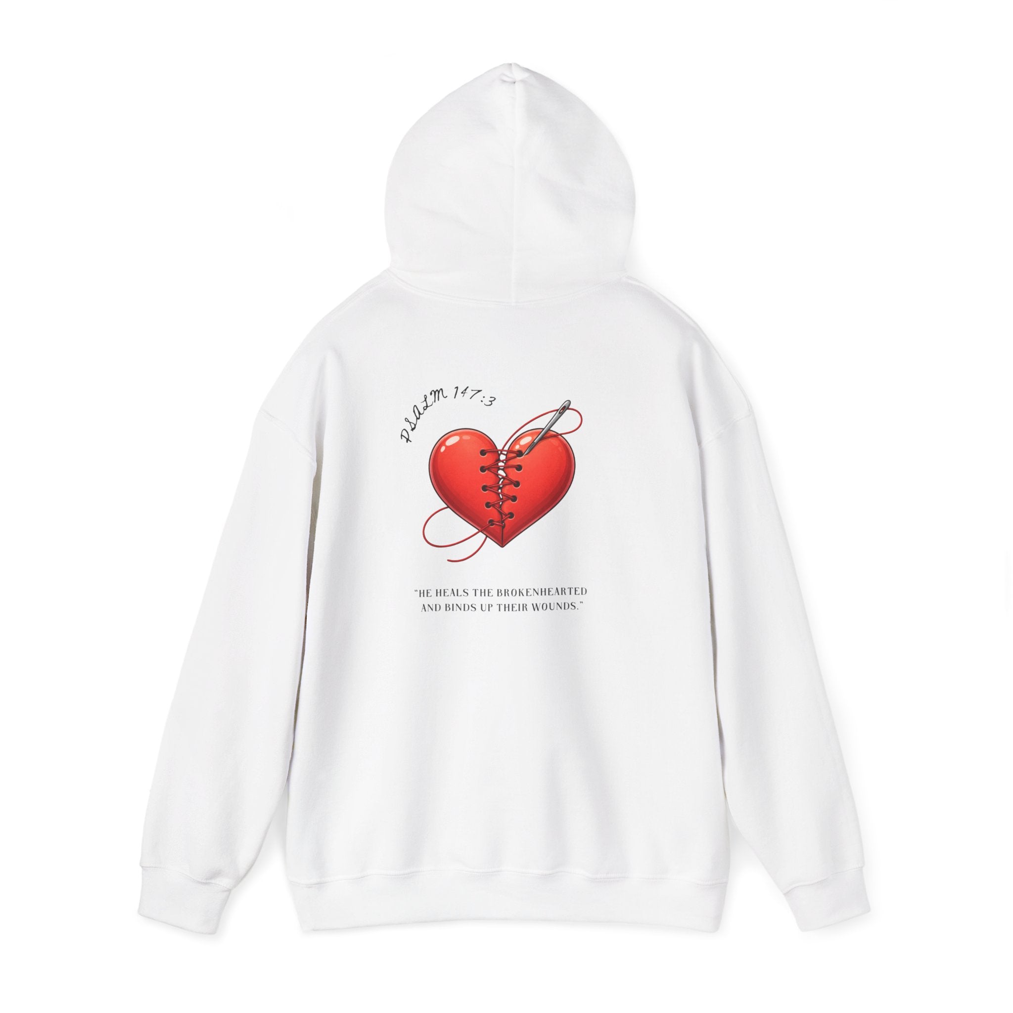 He Heals the Brokenhearted Hoodie